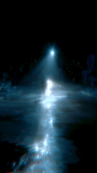 Dreamcore Night Light: dreamcore, night — AI-generated Concept Art image made with Midjourney
